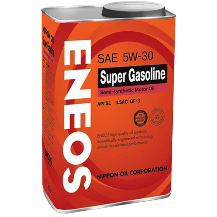 Моторное масло Eneos Super Gasoline SL 5W-30, 1л (ENEOS: 8801252021568)